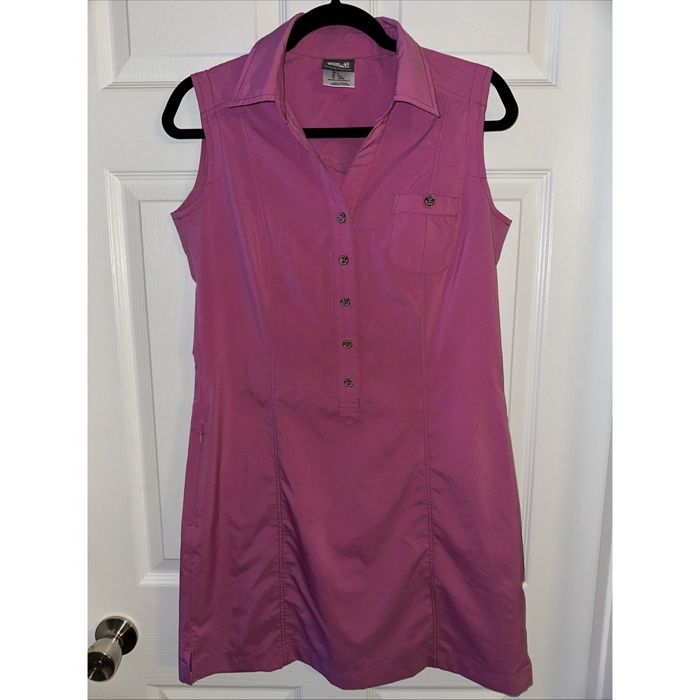 Jack Wolfskin Regular Fit Dress Women All Seasons Size Medium